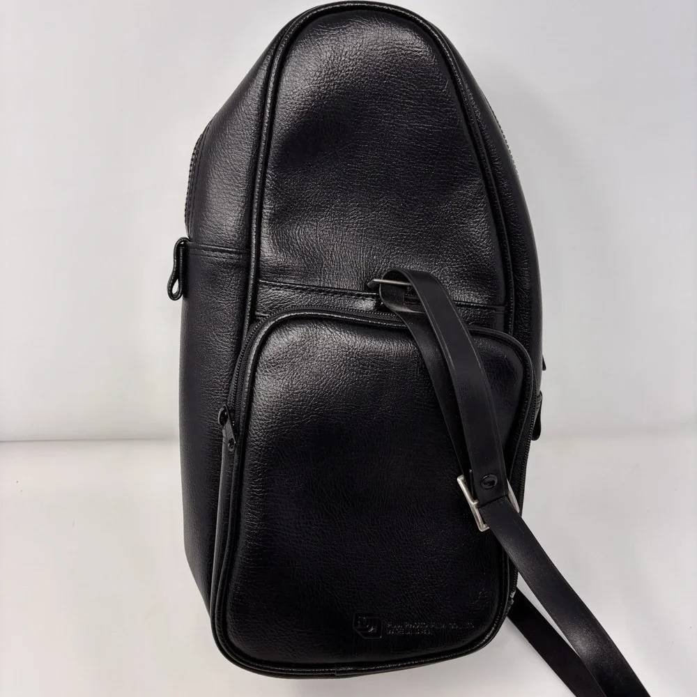 Vintage Fuji Photo Film Co. Leather Sling Carrying Bag Made In‎ Japan